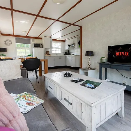 08, Ontdek Het Bosrijke Met Het Grootste Terras Nederland! Chalet *